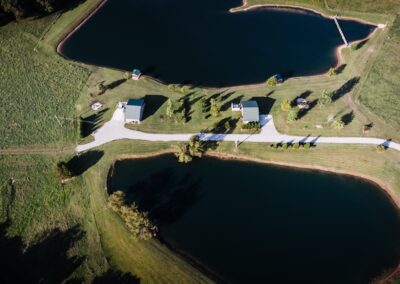 Pinnon Lake Cabins aerial 8