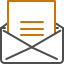 contact pinnon lake cabins email icon